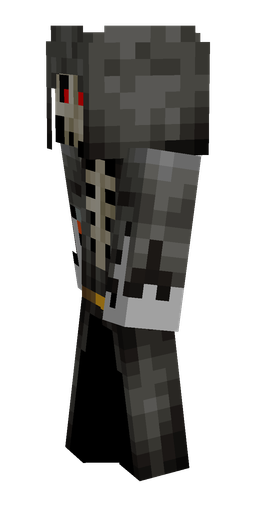 Black skin: body, left side render