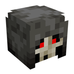 Black skin: head render