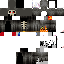 Black skin: raw texture render