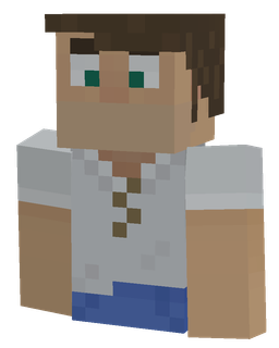 Blue skin: bust render