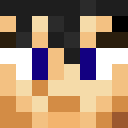 Blue skin: face render