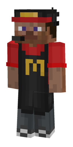 Black skin: body, front render