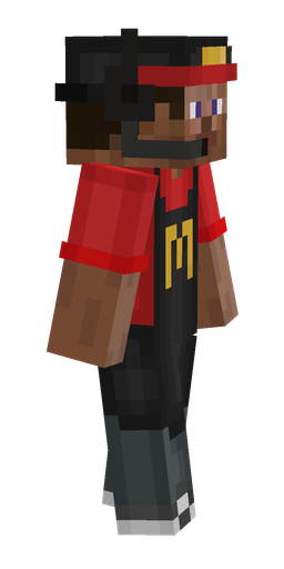 Black skin: body, right side render