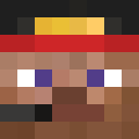 Black skin: face render