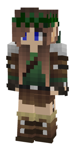 Brown skin: body, front render