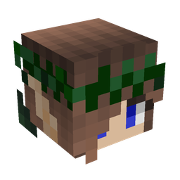 Brown skin: head render