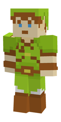 Brown skin: body, front render