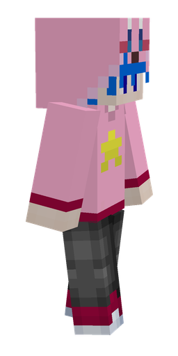 Black skin: body, right side render
