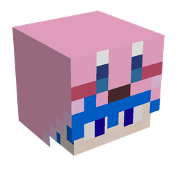 Black skin: head render