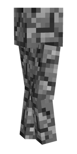 Black skin: body, left side render