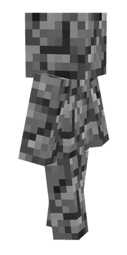 Black skin: body, right side render
