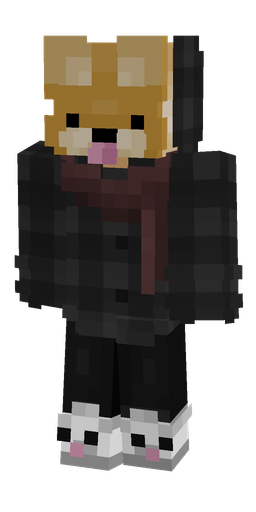 Black skin: body, front render