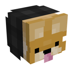 Black skin: head render