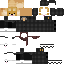 Black skin: raw texture render