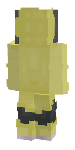 Slim skin: body, back render