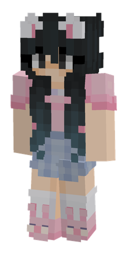 Black skin: body, front render