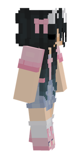 Black skin: body, right side render
