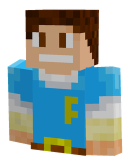 Blue skin: bust render
