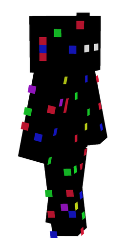 Black skin: body, right side render