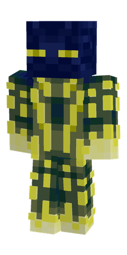 Blue skin: body, front render