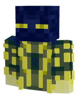 Blue skin: bust render