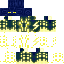 Blue skin: raw texture render