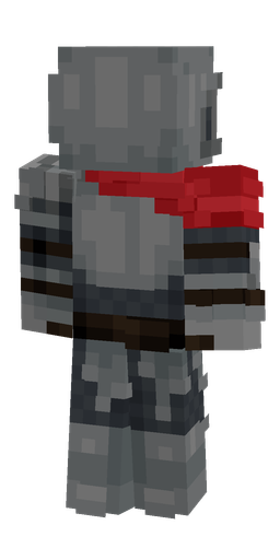 Black skin: body, back render