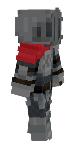 Black skin: body, right side render