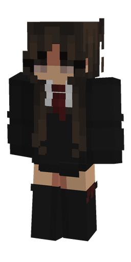 Black skin: body, front render