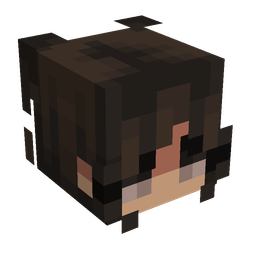 Black skin: head render