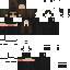 Black skin: raw texture render
