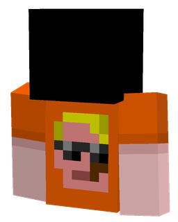 Black skin: bust render