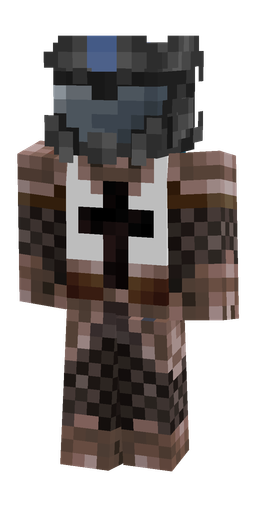 Black skin: body, front render