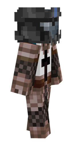 Black skin: body, right side render