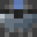 Black skin: face render