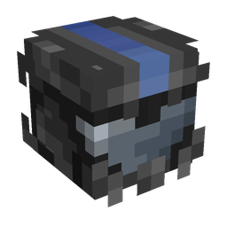Black skin: head render