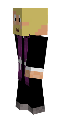 Black skin: body, left side render
