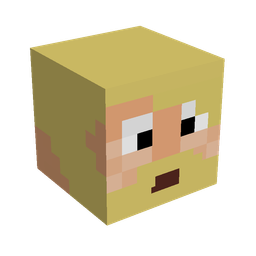 Black skin: head render