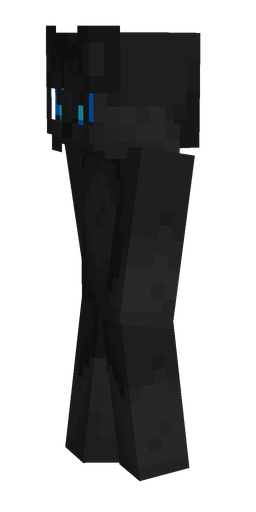 Black skin: body, left side render