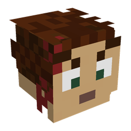 Black skin: head render