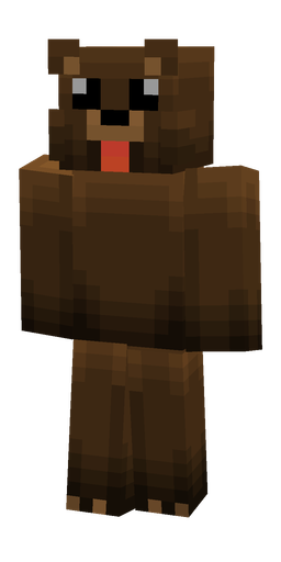Brown skin: body, front render