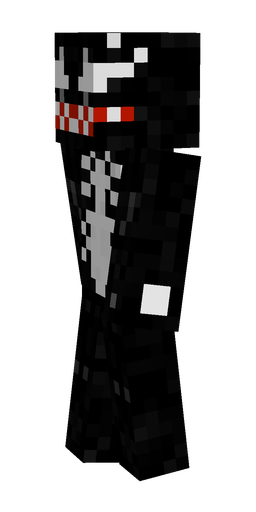 Black skin: body, left side render