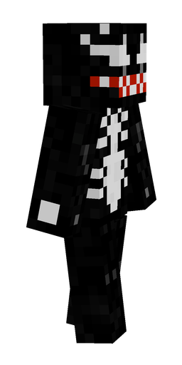 Black skin: body, right side render