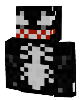 Black skin: bust render