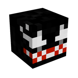 Black skin: head render