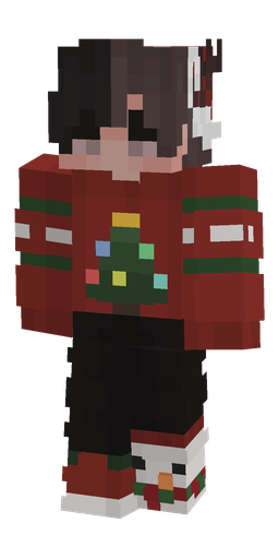 Black skin: body, front render