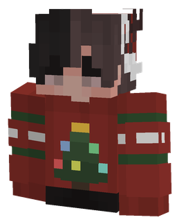 Black skin: bust render