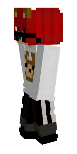Black skin: body, left side render