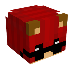 Black skin: head render