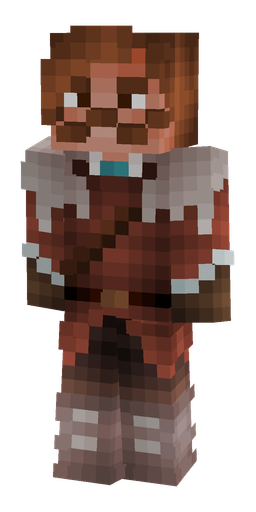 Brown skin: body, front render